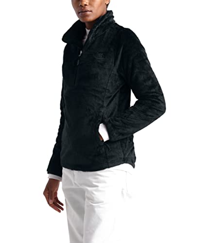 The North Face Women's Osito ¼ Zip Pullover, Tnf Black 1, Large #TOP2