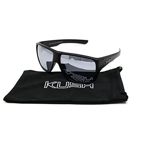 Image of SA106 Polarized Kush Mirror Lens Sport Warp Oversize Mens Sunglasses