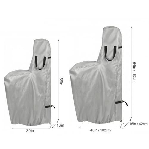 Funda para ablandador de agua Deosk 16"D x 30"W x 55"H resistente miniatura 4