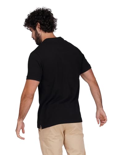 Image of Zvezda Men's Cotton Polo T-Shirt /European Fit /Half Sleeve Casual Wear for Daily Use /Soft Breathable Fabric /Stylish & Comfortable Polo for Office, Outing & Everyday Wear