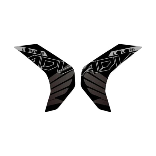 Protection latérale de moto ADV 350 2025, kit d'autocollants givrés premium