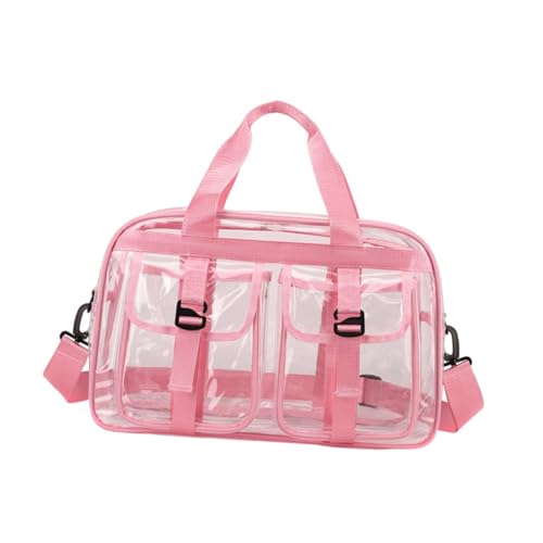 Sac imperméable PVC rose rouge pour protéger vos affaires de la plage au sport