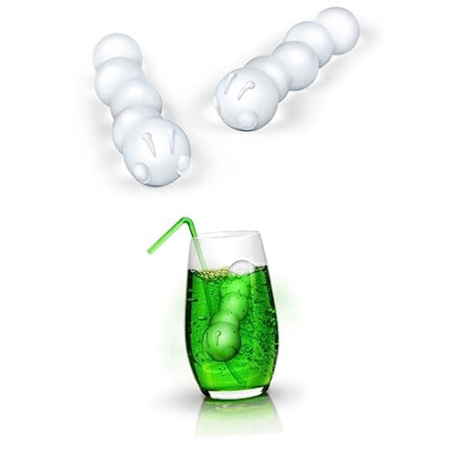 Molde para Hielo Forma Oruga 2 Piezas Verde miniatura 6