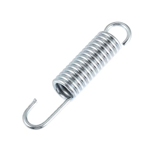 QUARKZMAN 2 Stück Universal Motorrad Seitenständerfeder aus Metall, Länge 80 mm