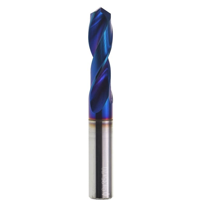 1 broca de acero de tungsteno 1,0-20,0mm HRC65 brocas de carburo sólido broca helicoidal for herramienta de acero inoxidable de aleación dura(13mm)