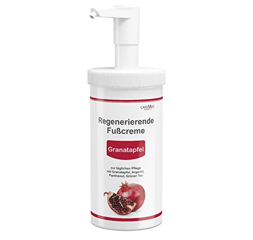 Regenerierende Fusscreme mit Granatapfel 450 ml Dose mit Dosierpumpe