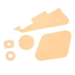 Mxtech avec vis, Ensemble de pickguard pour Guitare, crème, Durable, léger, Lisse, Scratch, pour Guitare Jazz - Les Beatles, Paul McCartney, John Lennon, RIngo Starr, George Harrison Mxtech avec vis, Ensemble de pickguard pour Guitare, crème, Durable, léger, Lisse, Scratch, pour Guitare Jazz – Image 2