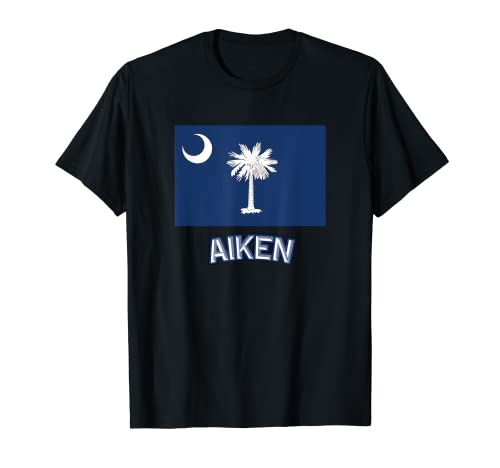 AIKEN - South Carolina | SC City State USA Souvenir - T-Shirt