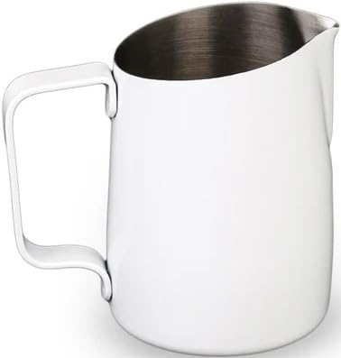 【公式】WPM | シャープスパウト Sharp spout ミルクピッチャー 450ml HC7107W (ホワイト)（Amazon）
