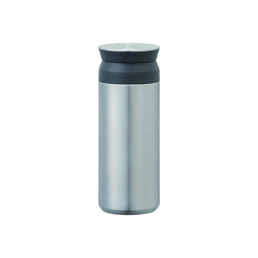 Kinto Travel Tumbler Edelstahl | 500 ML | Isothermisch | Doppelwandige Anti-Burn-Funktion |