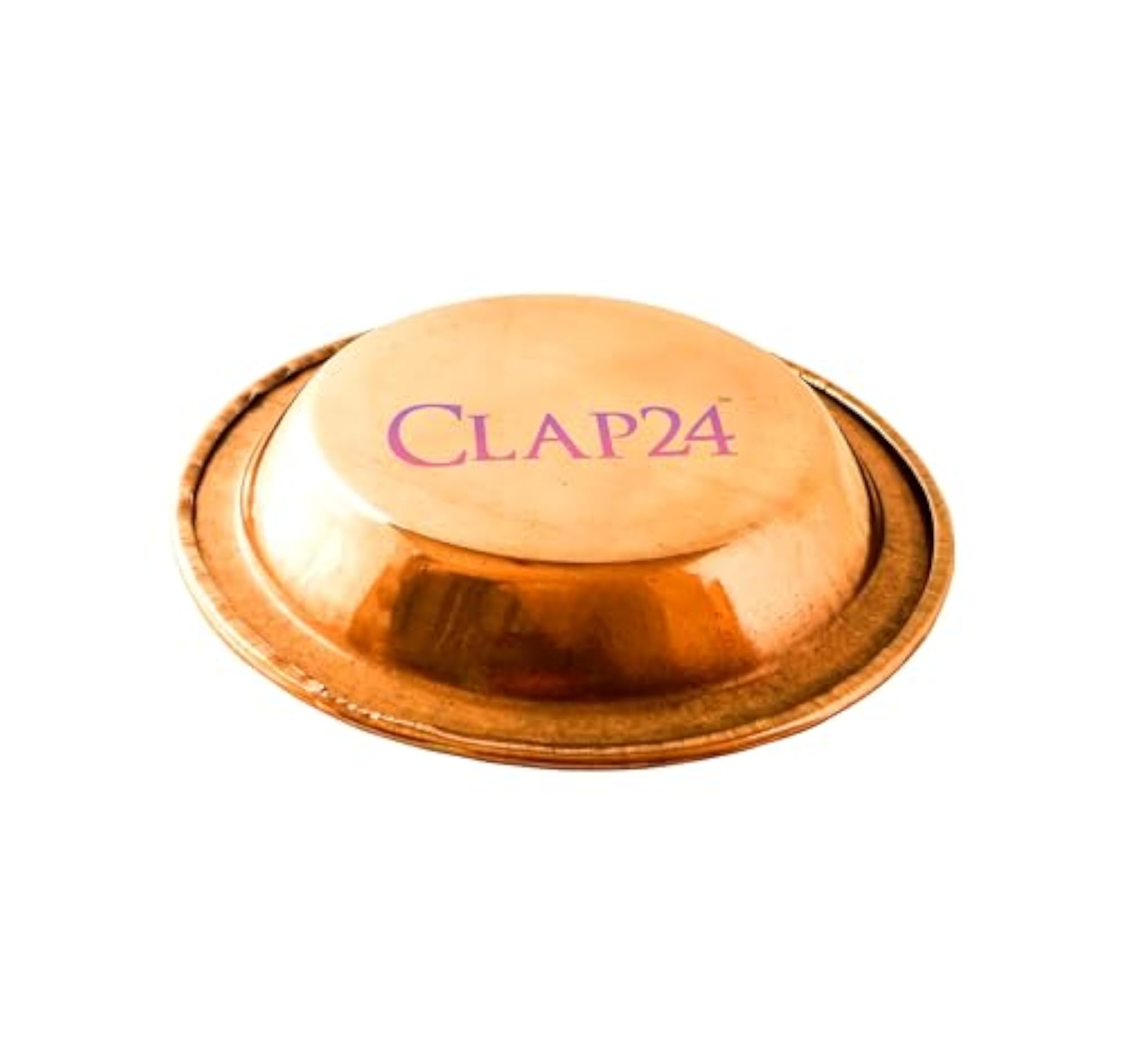 Small Copper Pooja Plate, 4 Inch, Katori for Pooja