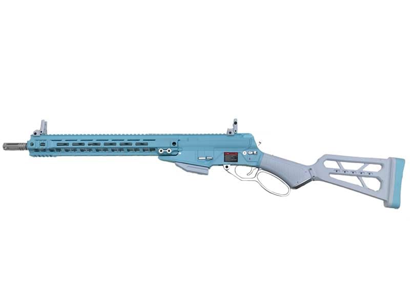 Amazon.co.jp: [G&G] LevAR 15 レバーアクション マカロンブルー ガス