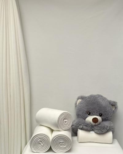 Anti-Pill Polar Fleece Fabric | Soft, Thick & Cuddly Washable Material | 150 cm Wide | Sold by The Metre | 50+ Colours (by Tia Knight)
