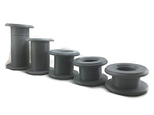 Cable paso a través de pared gris para grosor de 3 5/8 a 5 1/4 pulgadas 5