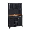 homestyles Server sideboards buffets credenzas Hutch Black