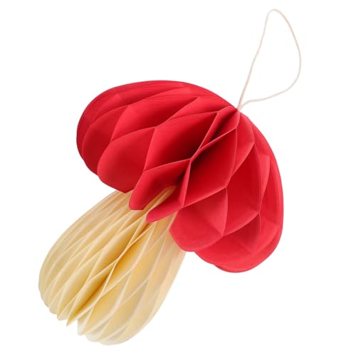HEMOTON Adornos De Hongos Forma De Bolas De Panal De Abeja Colgantes De Decoración para Fiestas De Cumpleaños Bodas y Manualidades Bolas De Panal