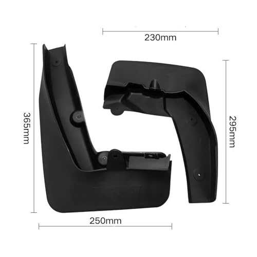 Bavettes de voiture X1 E84 garde-boue robustes de 2010 à 2015 - 3
