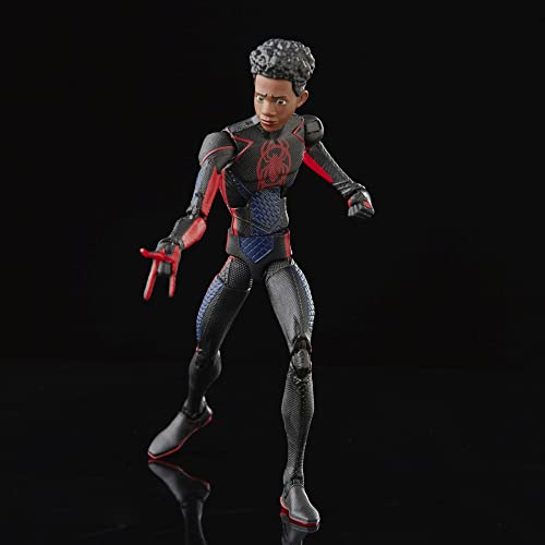 Spider-Man Marvel Legends Series Across The Spider-Verse Miles Morales 6-Inch Action Figure Toy, 3 Accessories #TOP5