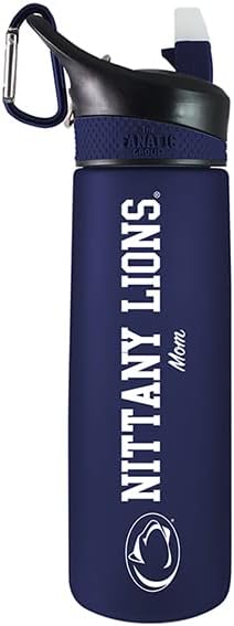 The Fanatic Group Pennsylvania State University Mom 24 oz Frosted Sport Bottle - Navy