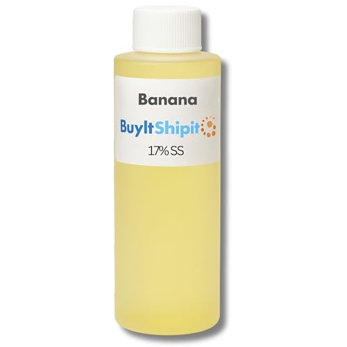 Buyitshipit - Banana from Our Fruit Collection - Perfect for Adding Aroma to Freshies, Candles, Soaps, and Diffusers - 4 oz