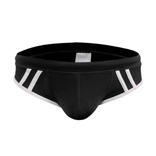 Bañador para Hombre, Ajustado, con cordón, Corto, Transpirable, Deportes acuáticos, Pantalones Cortos de protección, niños