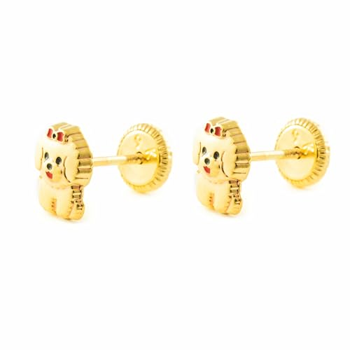 Pendientes Oro Amarillo 9K Niña Certificados Mondepetit 2