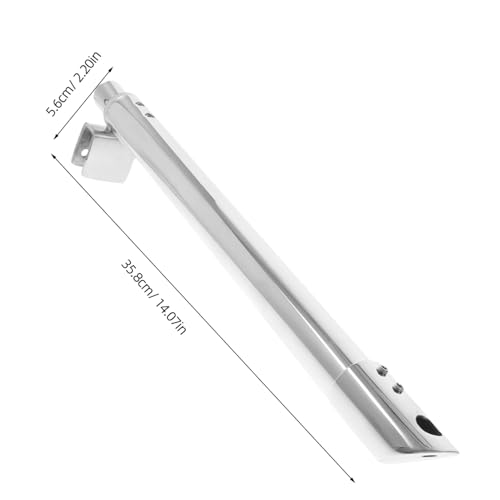 Varilla de soporte de acero inoxidable para paneles de vidrio de ducha sin marco 3