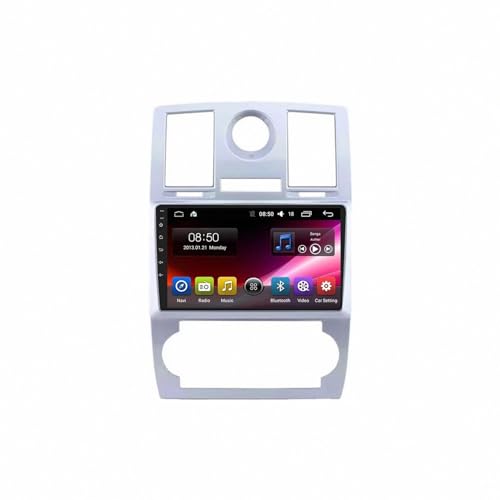 Navegador GPS para viajar en Chrysler 300 C con música por USB y pantalla táctil fluida