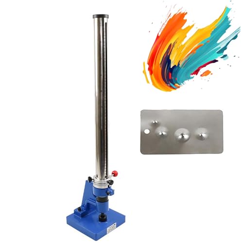 Testeur d'impact de film de peinture hauteur 0.5m réglable avec marteau de chute pour laboratoire