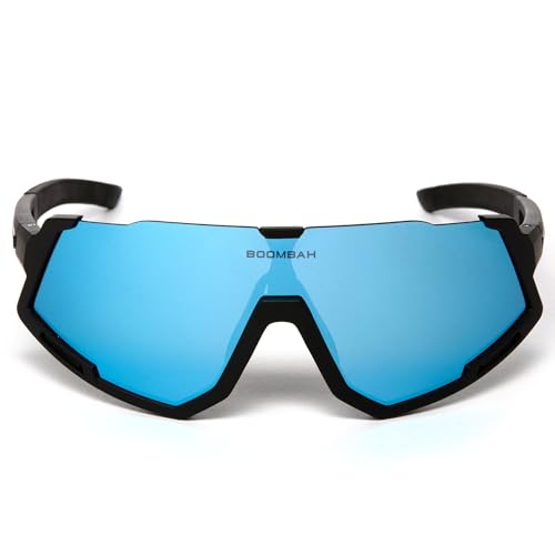 Boombah Auspex Falcon Polarized Sunglasses - Sport Sunglasses for Men and Women
