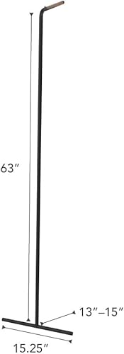 Miniatura 10 de Yamazaki Percha delgada inclinada en el hogar, ahorro de espacio, acero  Perchero, tamaño único, blanco