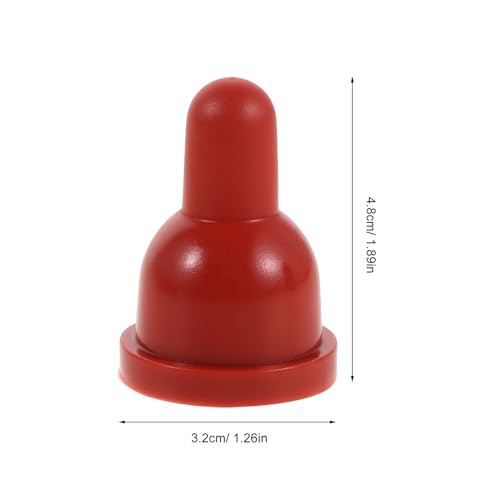 5pcs Rubber Calf Bottle Teats for Baby Animals and Feeding - Image 3