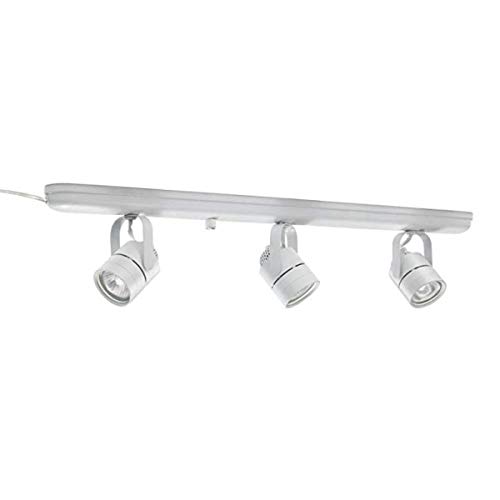 Lithonia Lighting LTKMSBK MR16GU10 3L MW M4 Mesh Back 3-Light Halogen Track Lighting Kit, 27