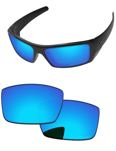 Image of Replacement Lenses for Oakley Gascan OO9014 60mm Sunglass - Precision Fit, UV Block & Impact Resistant
