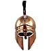 Greek Corinthian Wearable Armor Helmet with Plumes & Hairs | Leather Liner | Roman Trojan Spartan LARP Costume Silver (Corinthian Copper - Without Base)