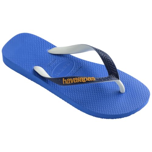 Havaianas Kids Top Mix Flip Flops - Kid's Multicolored Sandals - Blue Star, 10C Little Kid4
