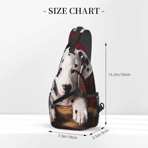 Bolso cruzado para hombre mochila bandolera deportiva negro miniatura 3