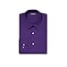 Van Heusen Men's Dress Shirt Fitted Poplin Solid, Purple Velvet, 15