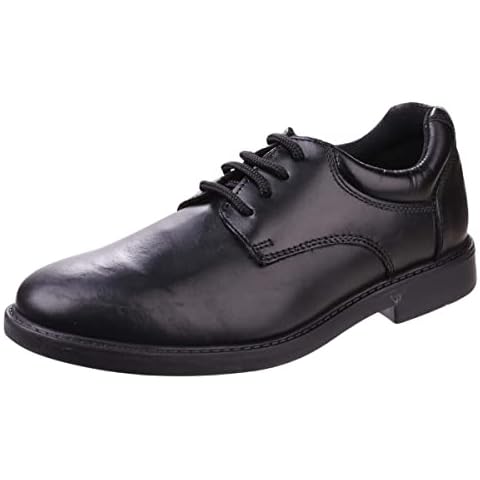 Hush Puppies Tim Boys’ Derby Shoes in Black Cover