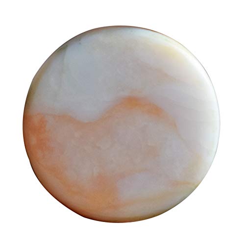 Opale rose naturelle cabochon dos plat 35mm pour réparer ou monter vos pendentifs