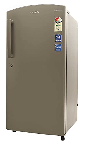 Image of Havells-Lloyd 200 L 3 Star Inverter Direct Cool Single Door Refrigerator Appliance (GLDF213SRGT2EB Royal Grey)