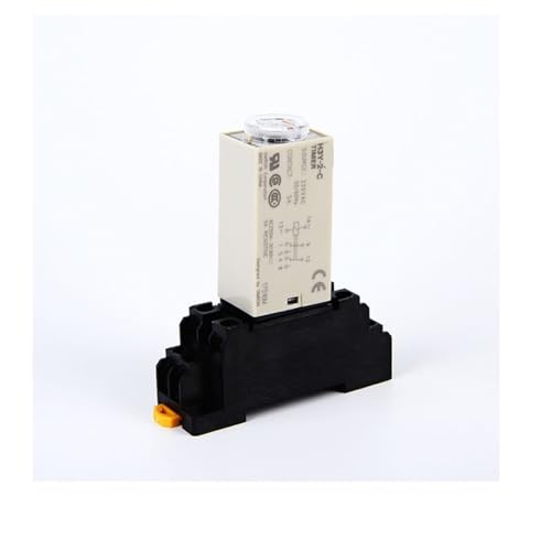 Relais temporisé AC 220V H3Y-2-C pour régulation précise 0-10s avec socle 8 broches