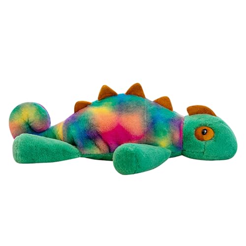 Genérico Juguete Camaleón para – Animal de Peluche Realista, Almohada Dulce, Linda Inspirada En Pascal, Lagarto De Hombro Magnético | Adorable Regalo de Peluche Coleccionable para