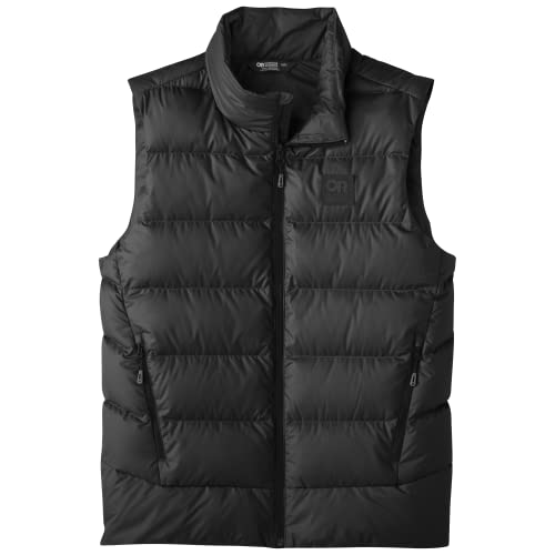 Outdoor Research Men's Coldfront Down Vest – Water Resistant, All Purpose Down Vest, Durable Outdoor Full Zip, Wind Resistant & Lightweight
