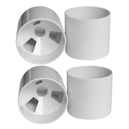 BESPORTBLE Golfs Training Tool 4pcs Plastic Putting Cup Replacement Hole Cups Golfing Equipment for Improved Performance