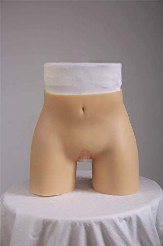 Silicone Vaginal Pants, Hidden Insertable Into The Vaginal Passage, Perfect Female Body for Crossdresser Transgender Transvestite,CP7(L)