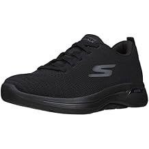 Skechers Mens Gowalk Arch Fit-Athletic Workout Walking Shoe with Air Cooled Foam, Black, 7.5 X-Wide