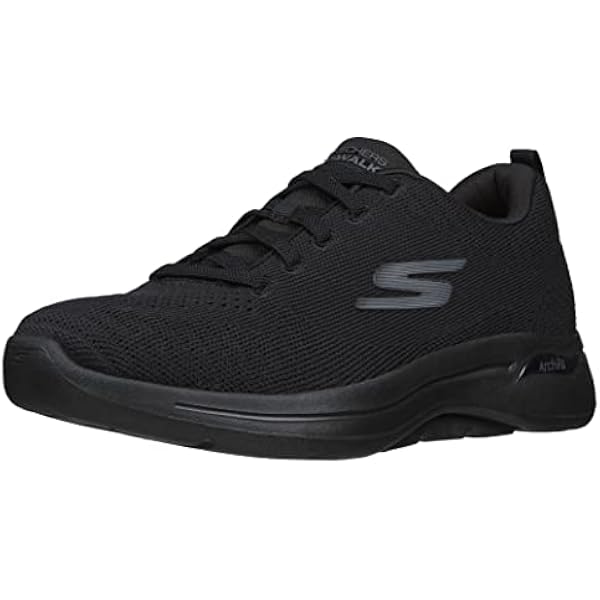 Skechers Men's Gowalk Arch Fit-Athletic Workout Walking Shoe with Air Cooled Foam Sneakers, Black 2, 8.5 X-Wide