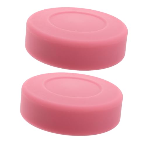 KICHOUSE PVC Hockey Pucks for Boys and Girls Toddlers Street Hockey Pucks for Sports Game