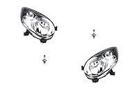 Johns, passend für Citroen C1 Scheinwerfer 06/05- mit H4 als Set links & rechts